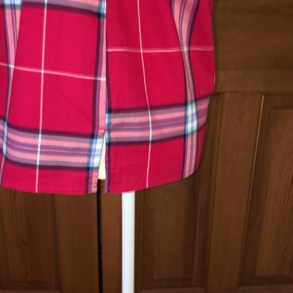 Talbots Sleeveless Cotton Pop-over Blouse SZ Small - Picture 7 of 9